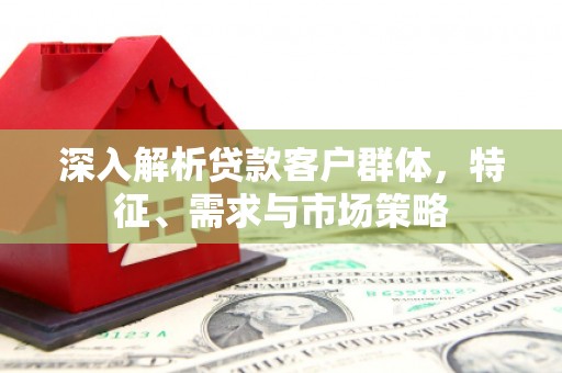 藁城深入解析贷款客户群体，特征、需求与市场策略