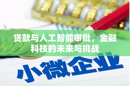 藁城贷款与人工智能审批，金融科技的未来与挑战