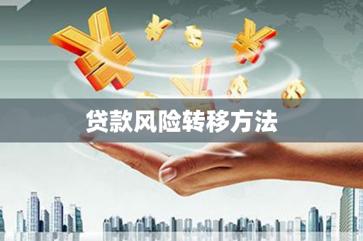 藁城贷款风险转移方法