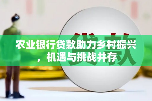 藁城农业银行贷款助力乡村振兴，机遇与挑战并存