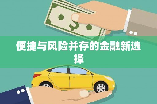 藁城便捷与风险并存的金融新选择